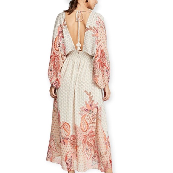 MISA LA Boho Maxi Dress Womens Size XS Paisley Festival Feminine - Picture 11 of 14